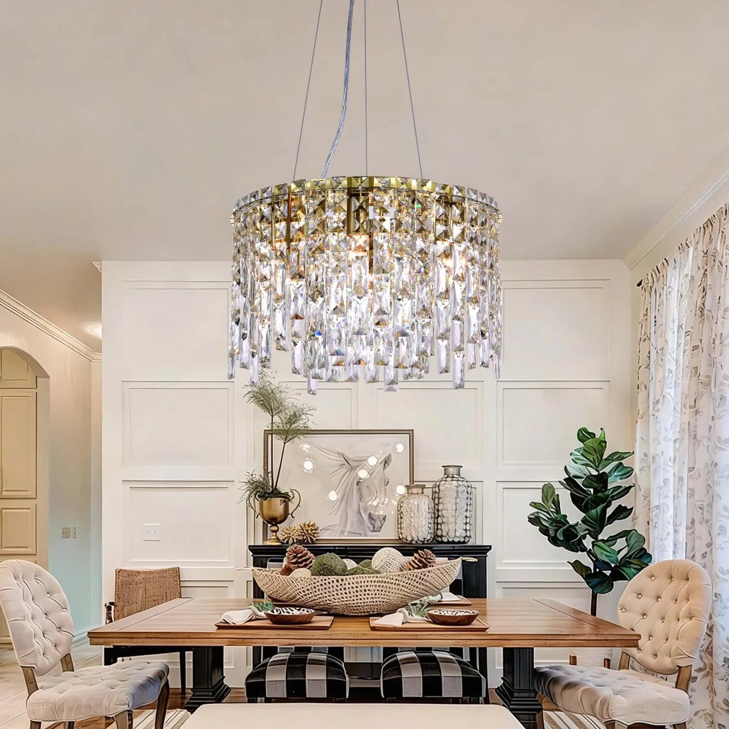 Modern Ceiling Crystal Chandelier