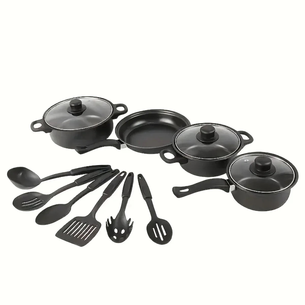 Nonstick Pots and Pans with Utensils Cookware Set
