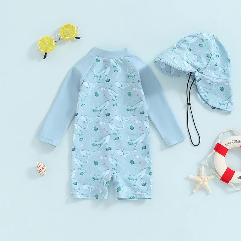 Newborn Infant Baby Swimwear Set