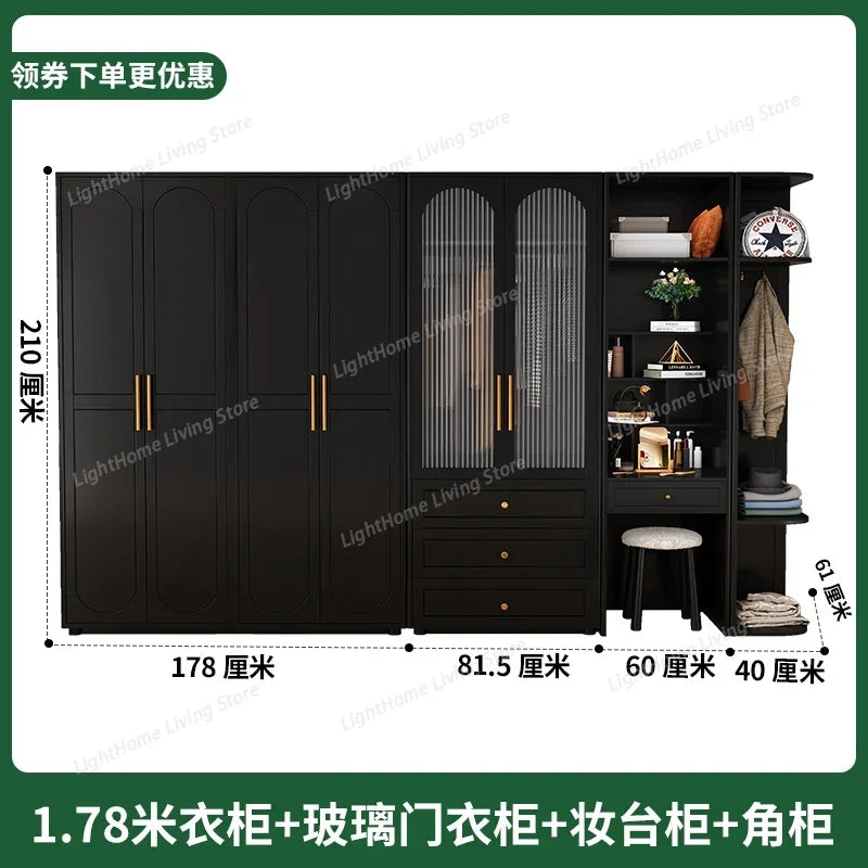 Multilayer Open Closets Wardrobe