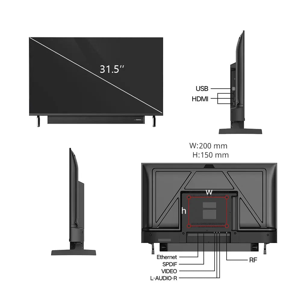 Smart TV Tizen OS Powered By SAMSUNG