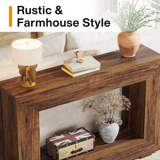 Entryway Console Table with Storage