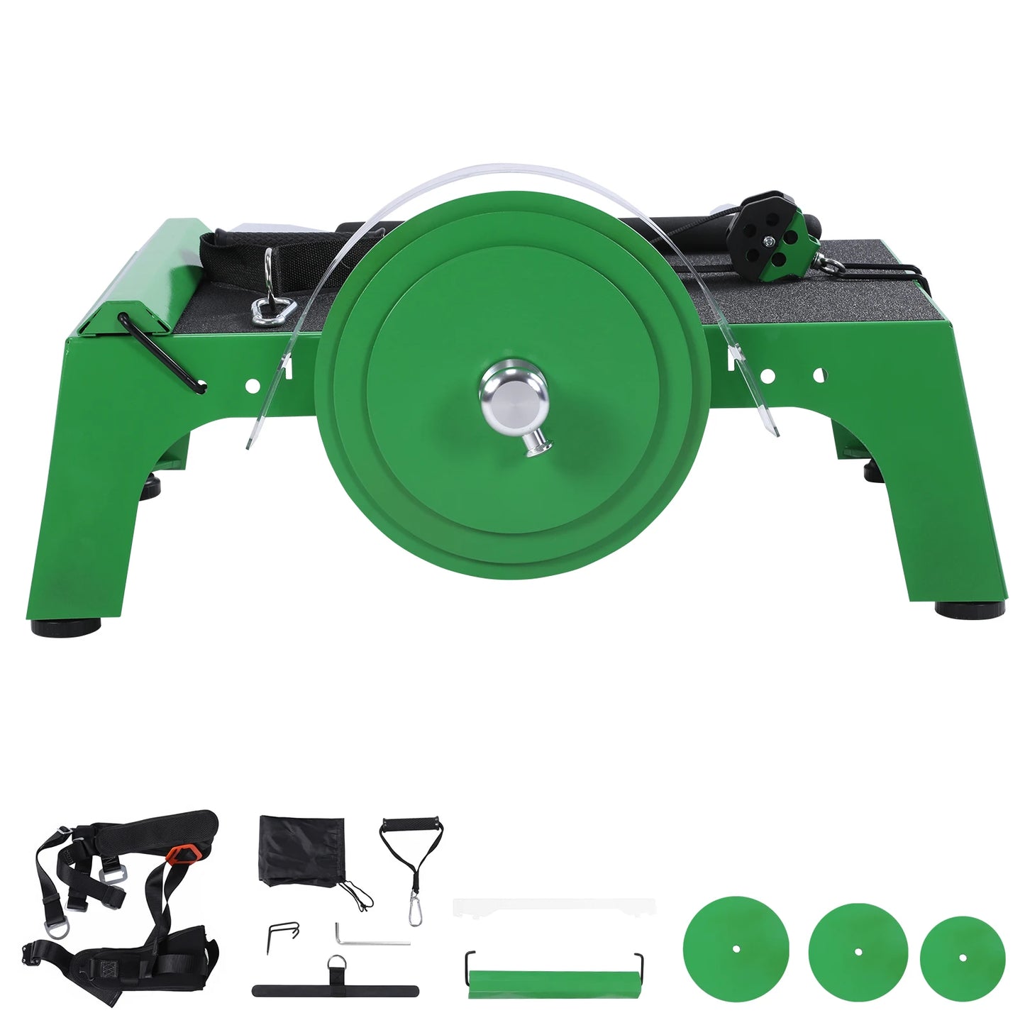 Flywheel Trainer with Adjustable Length Strap