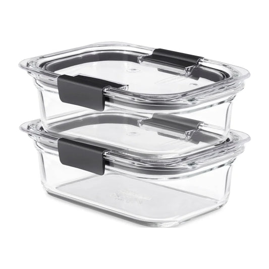 Airtight Leak-Proof Glass Food Storage Containers