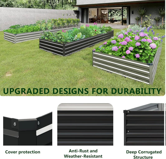 Galvanized Raised Garden Bed