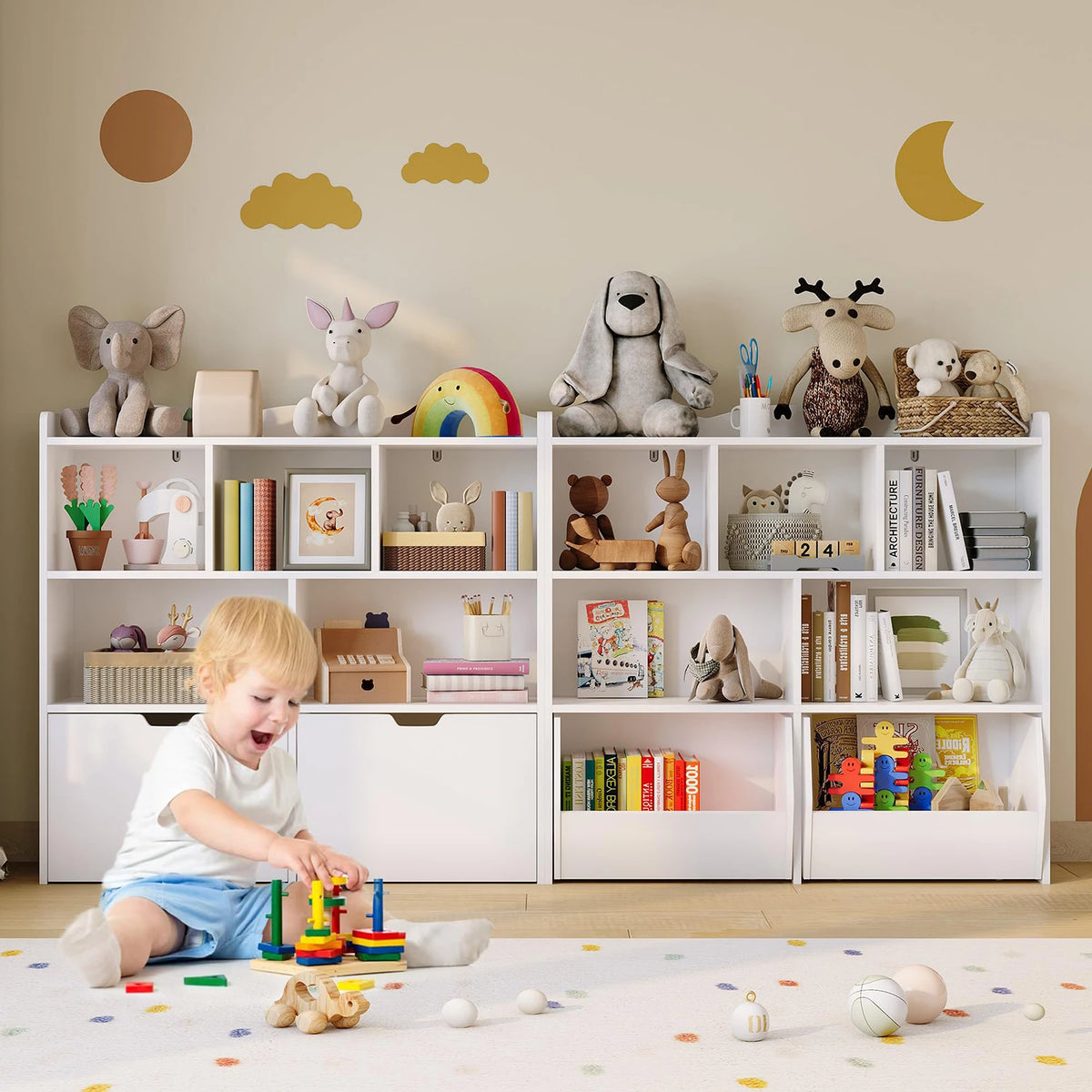 Toy Storage Organizer With Storage