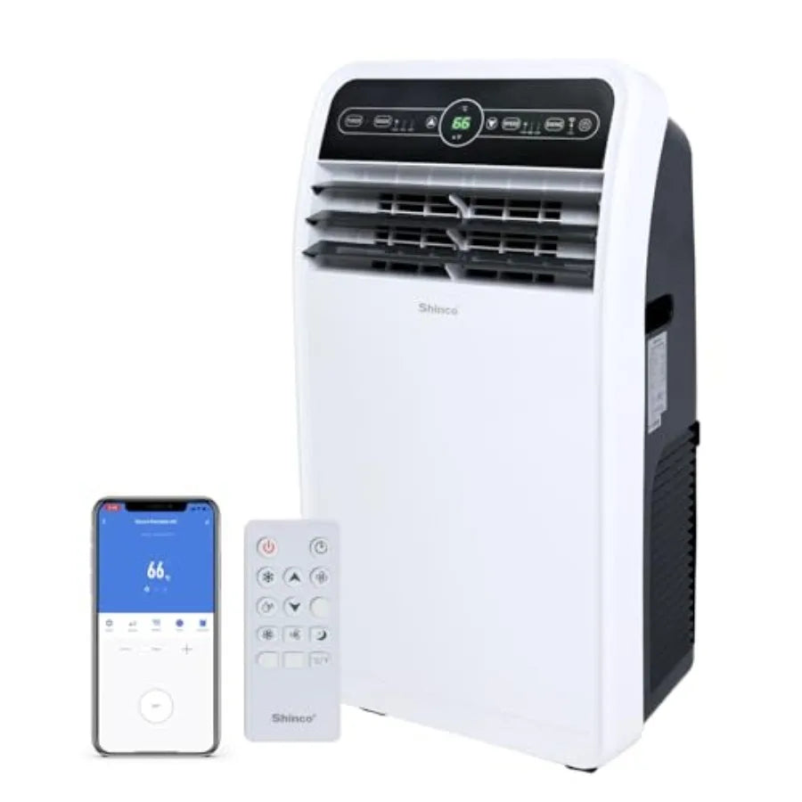 Portable Air Conditioner with Builtin Cooling Dehumidifying and Fan Modes