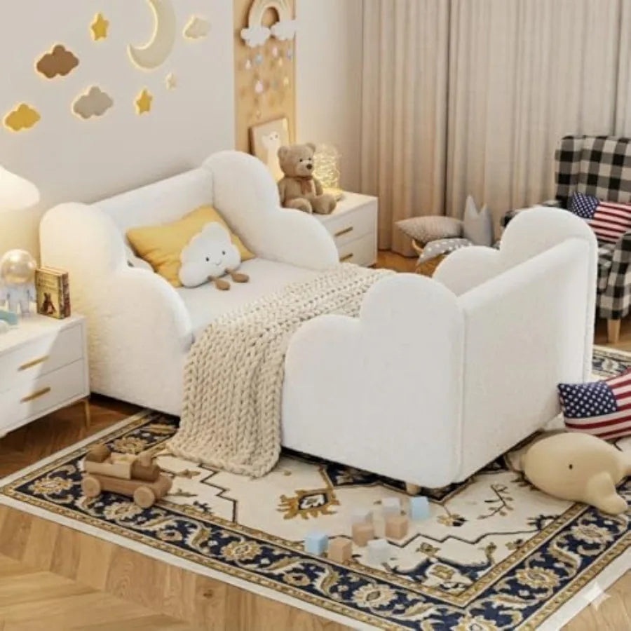 Upholstered Crib Size Bed