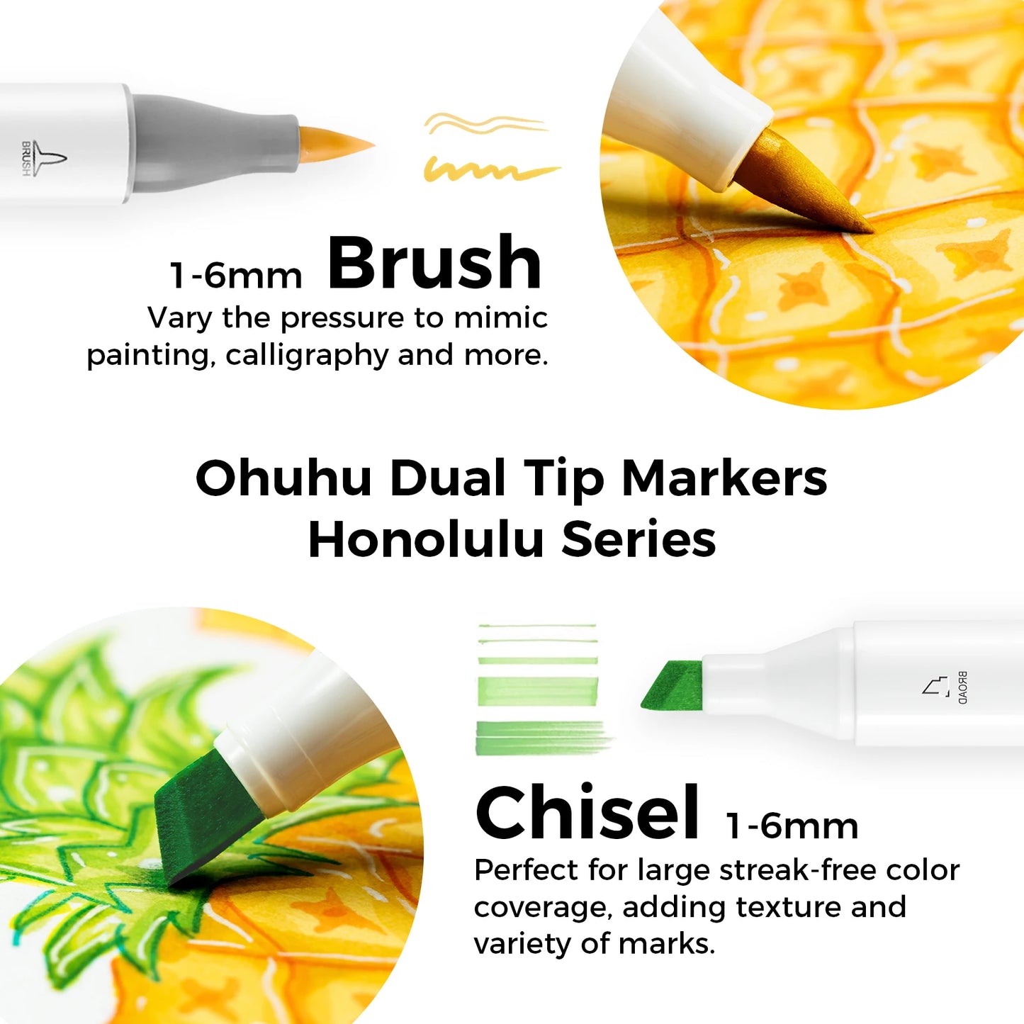 Honolulu Marker Pen Set
