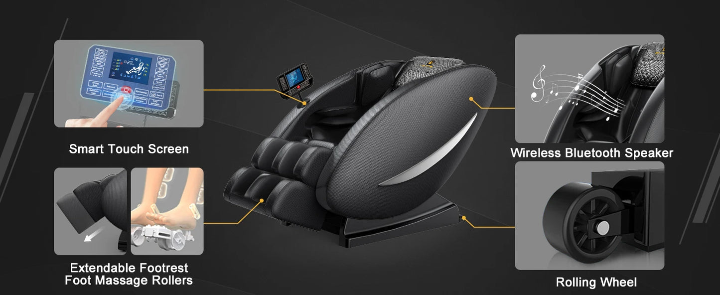 Massage Chair Recliner w/Full Body Massage