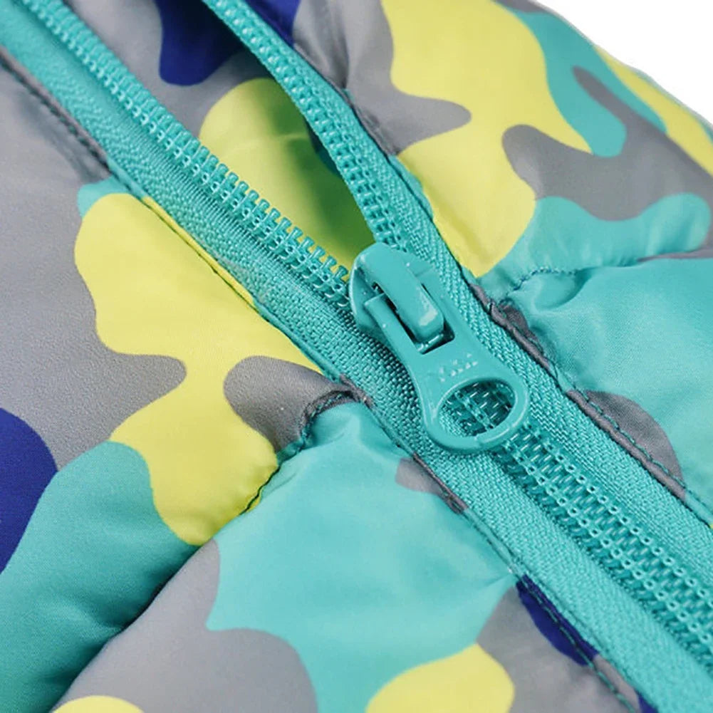 Full-body Small Dog Coat Warmer Jacket