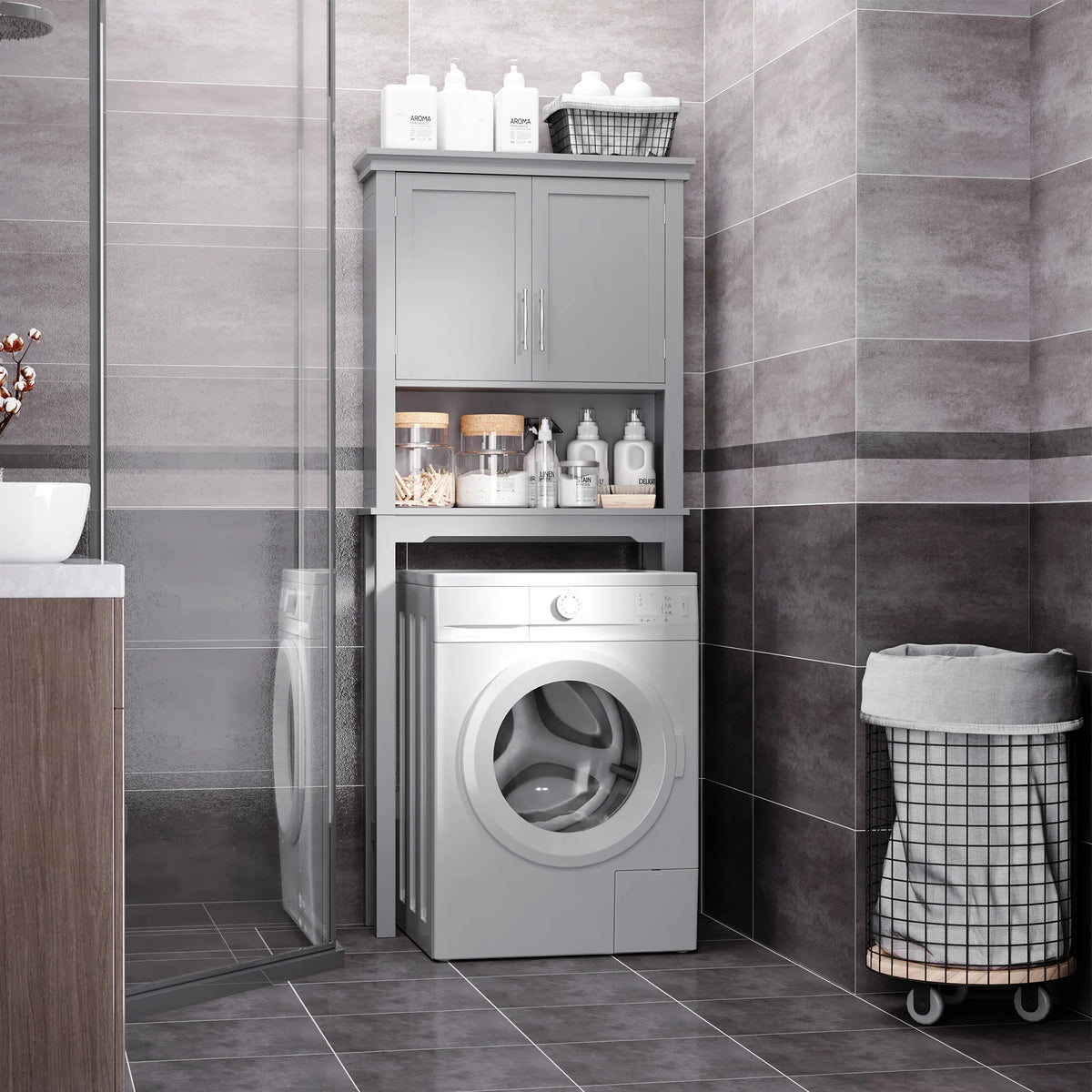 Over the Toilet Storage Cabinet