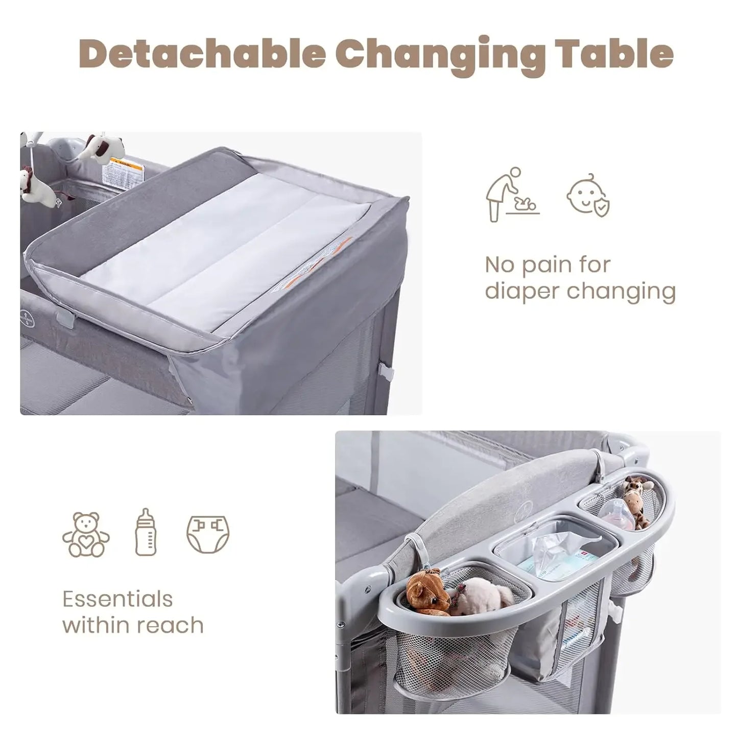 Baby Bassinet Bedside Sleeper