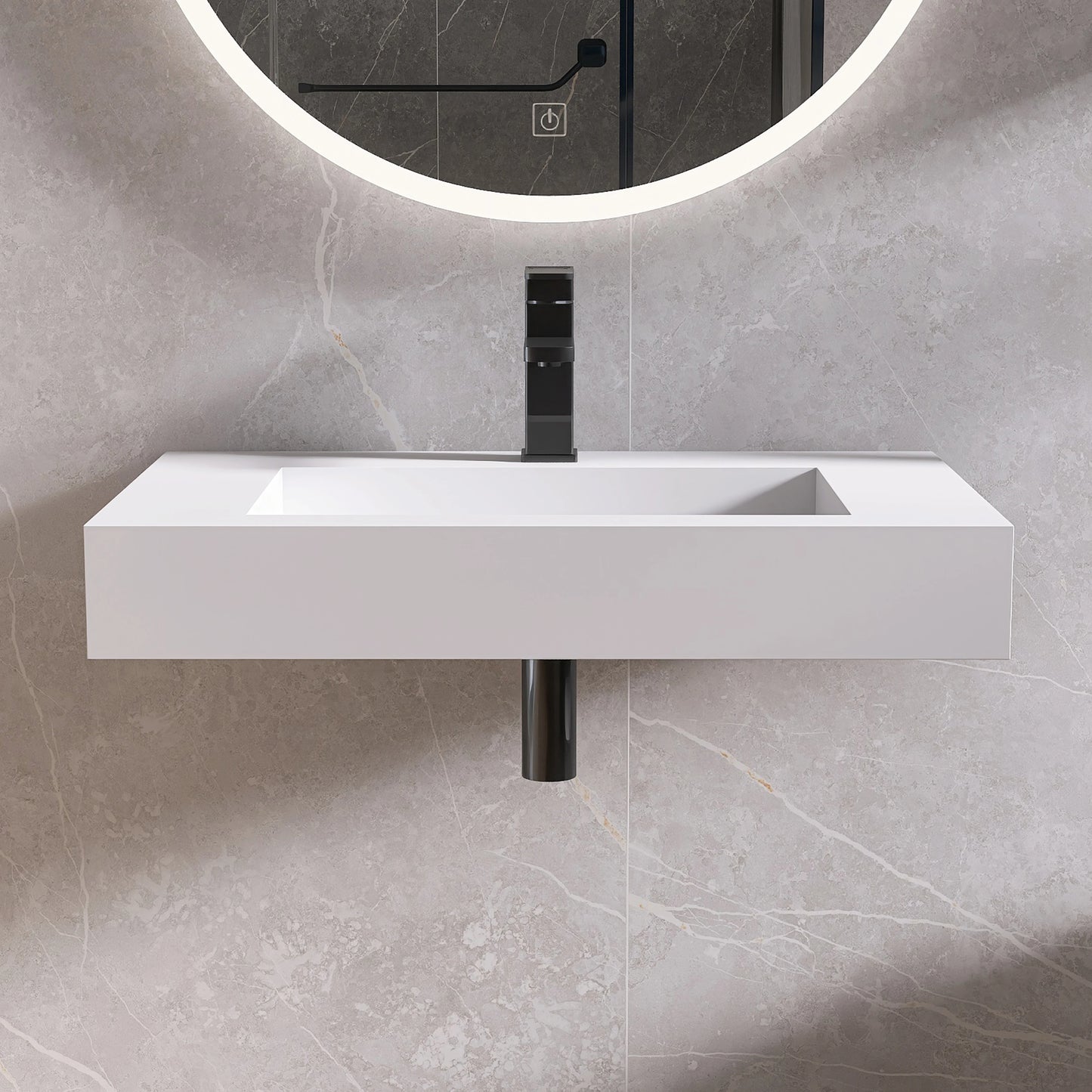 Wall Mounted Bathroom Sink