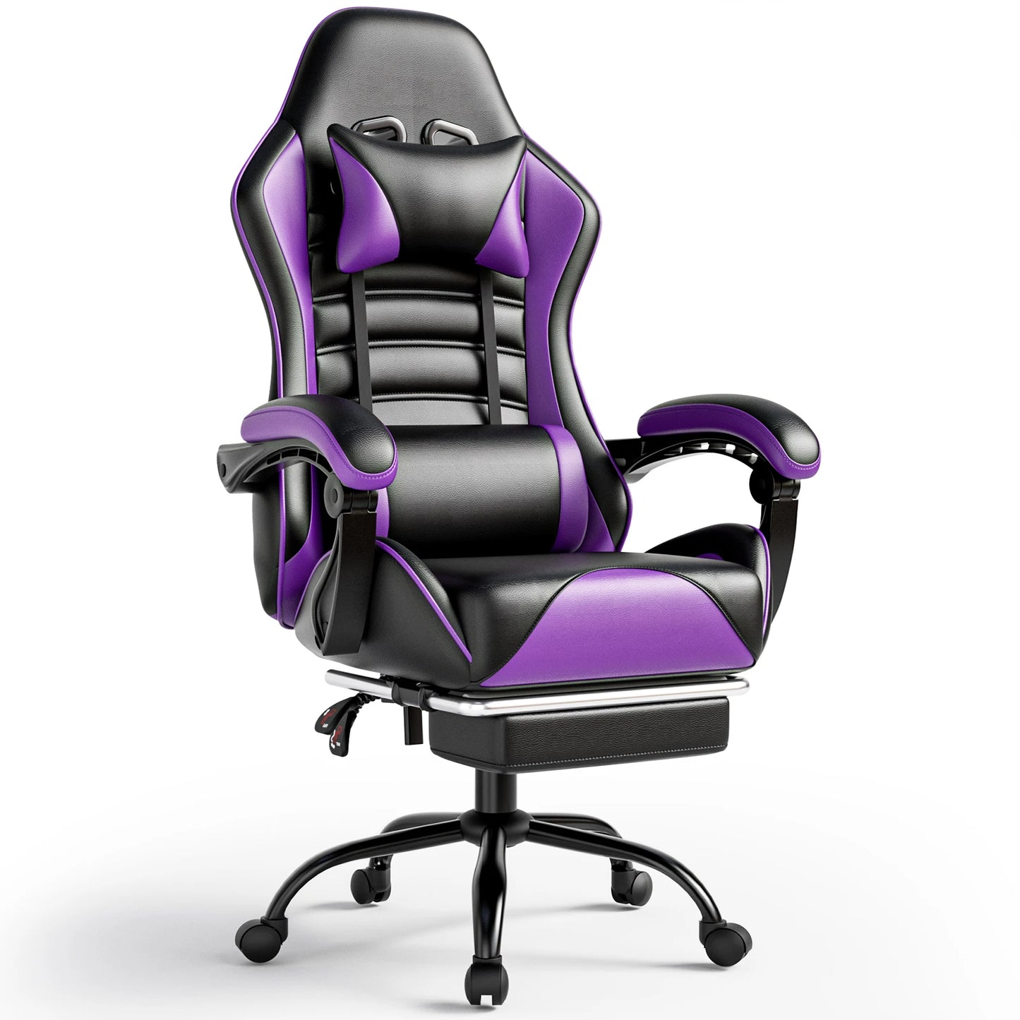 Gaming Chair with Footrest