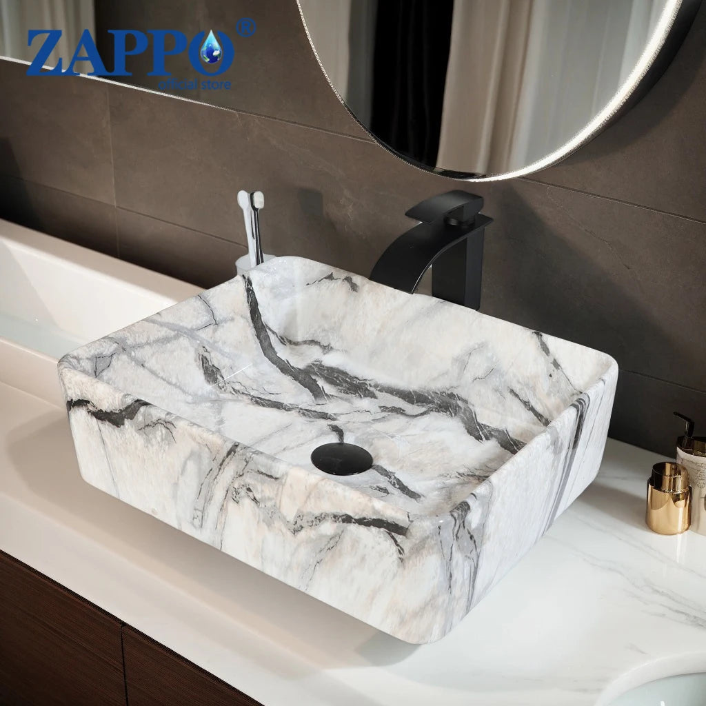 Vessel Sink Ceramic Vessel Sink with Faucet Combo