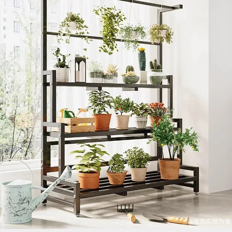 Universal Outdoor Metal Square Plant Rack