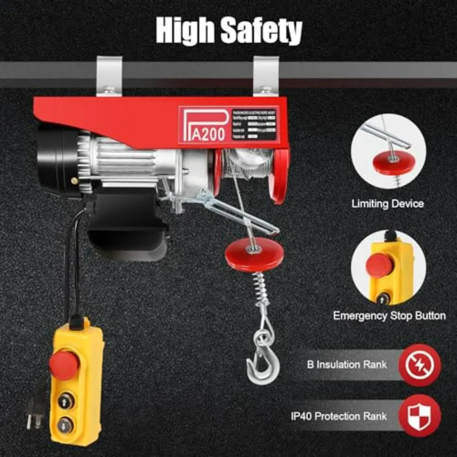 Electric Winch Garage Cling Crane