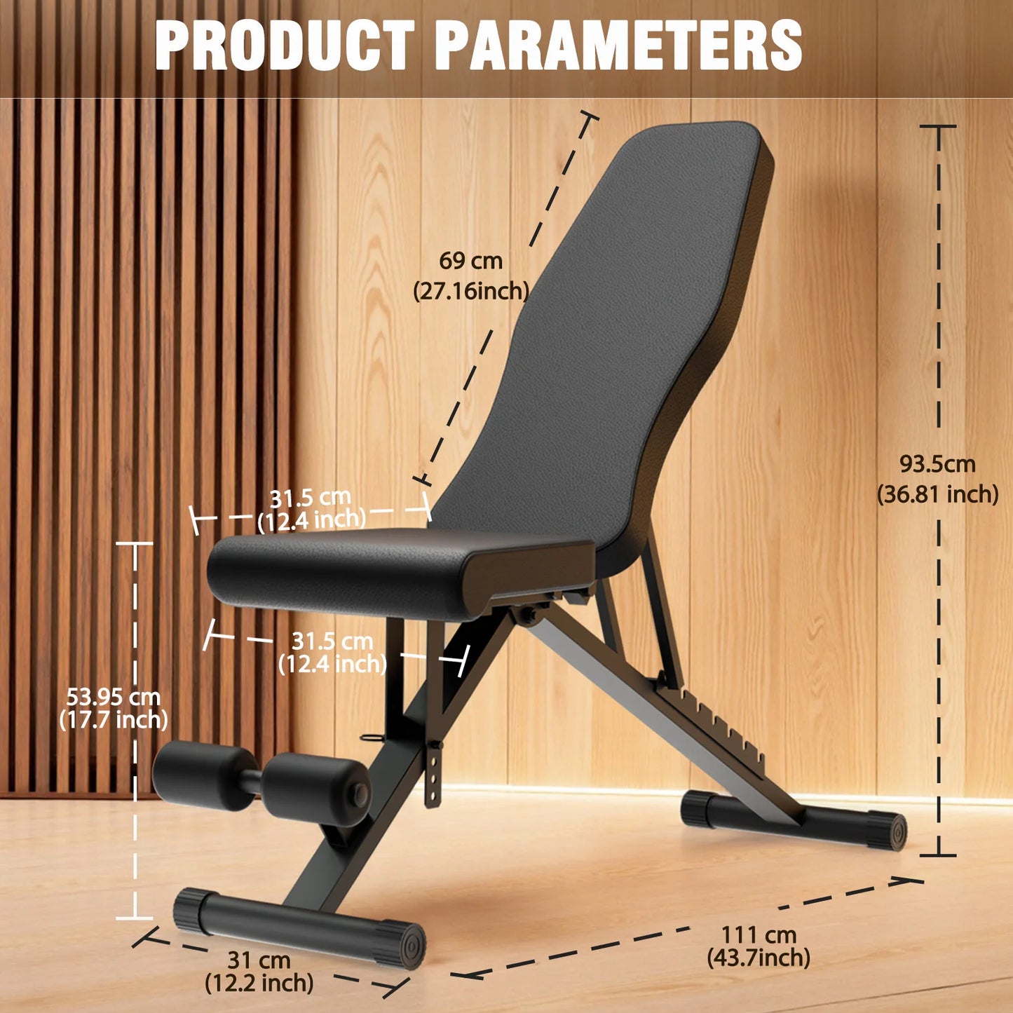 Weight Bench Multifunctional Strength Training