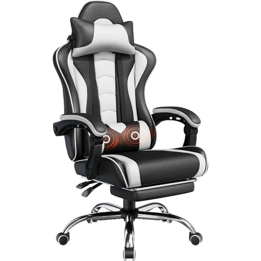 Swivel Seat & Headrest Gaming Chair