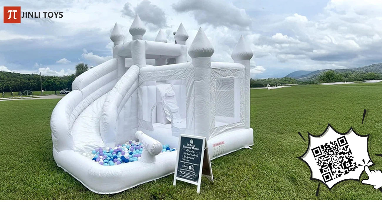 Outdoor Bouncy Combo Inflatable Castle with Water Slides