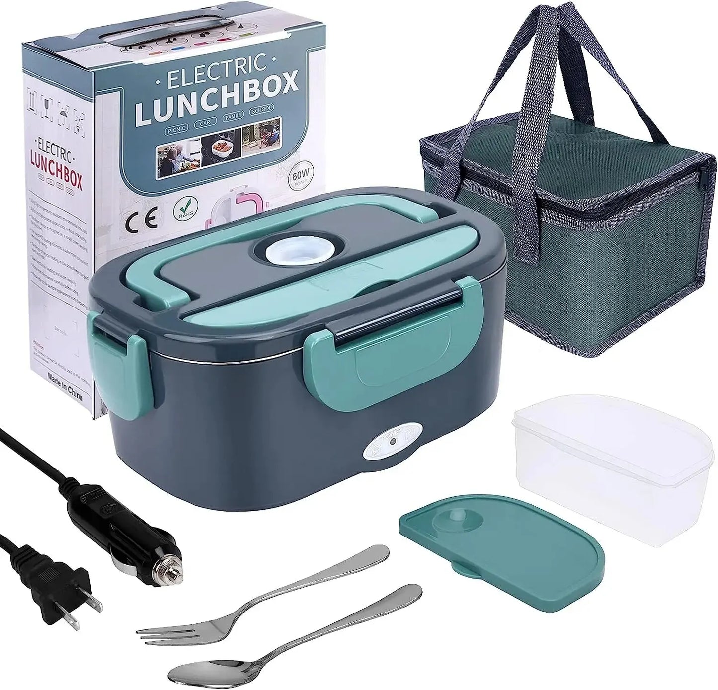 Electric Portable Food Heater Lunch Box