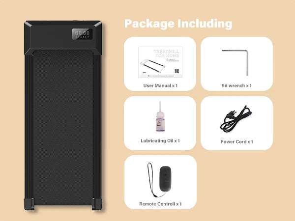 Walking Pad Treadmill with LCD Digital Data Display
