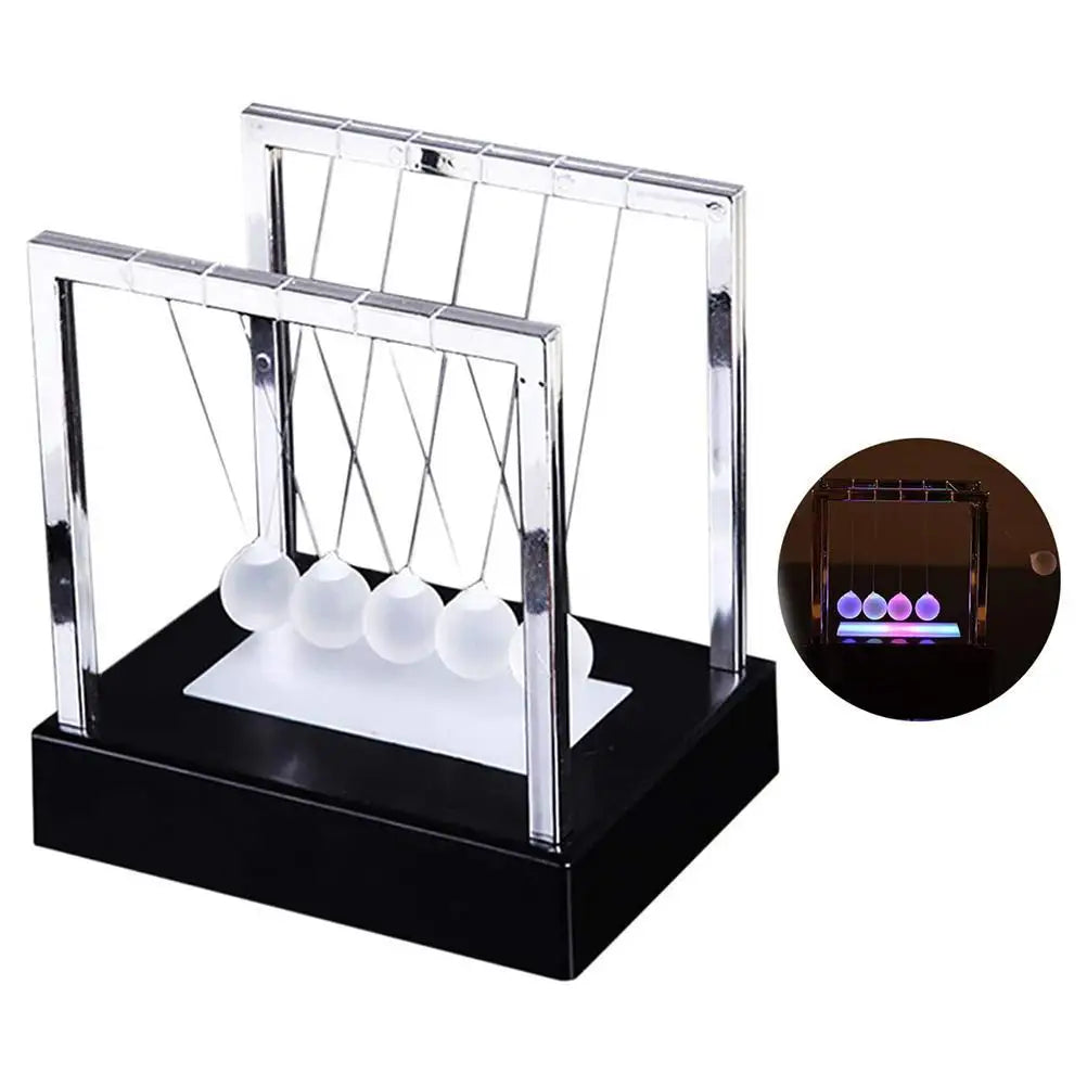 Newtons Swing Ball LED Light Up Office Decor