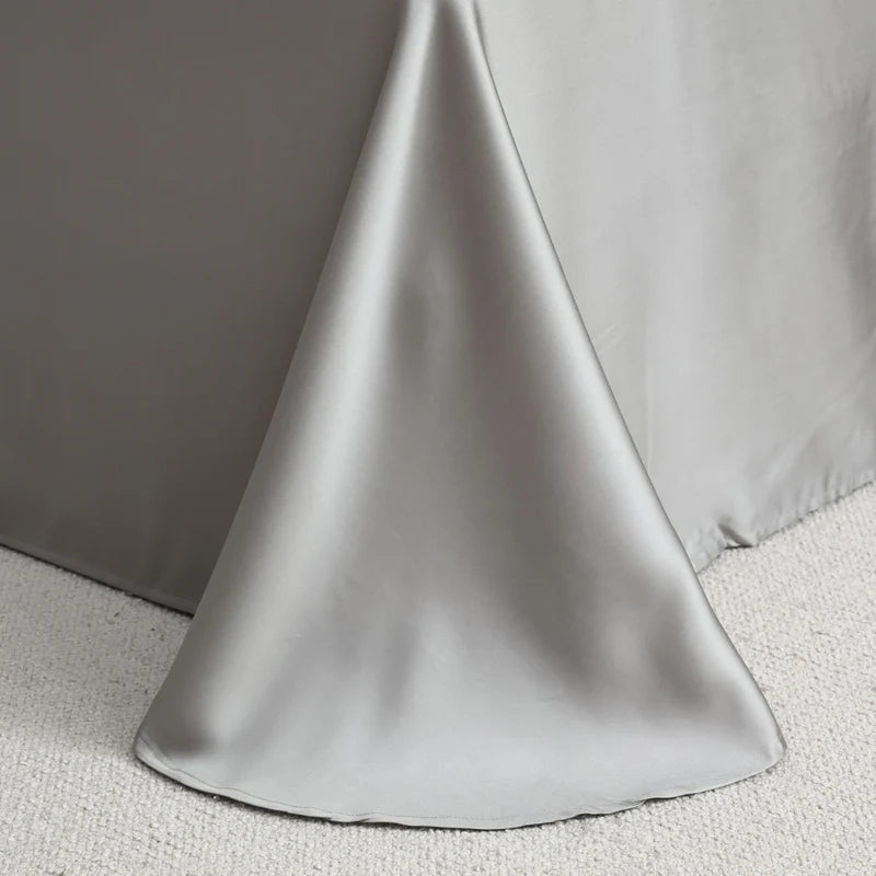 Silky Bedding Set Luxury Fitted Sheet