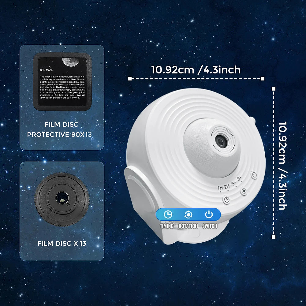 Bedroom Planetarium Galaxy Projector
