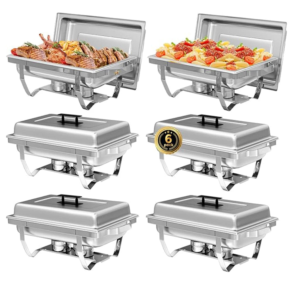 Chafing Dish  Electric Stainless Steel Full Size Buffet Set