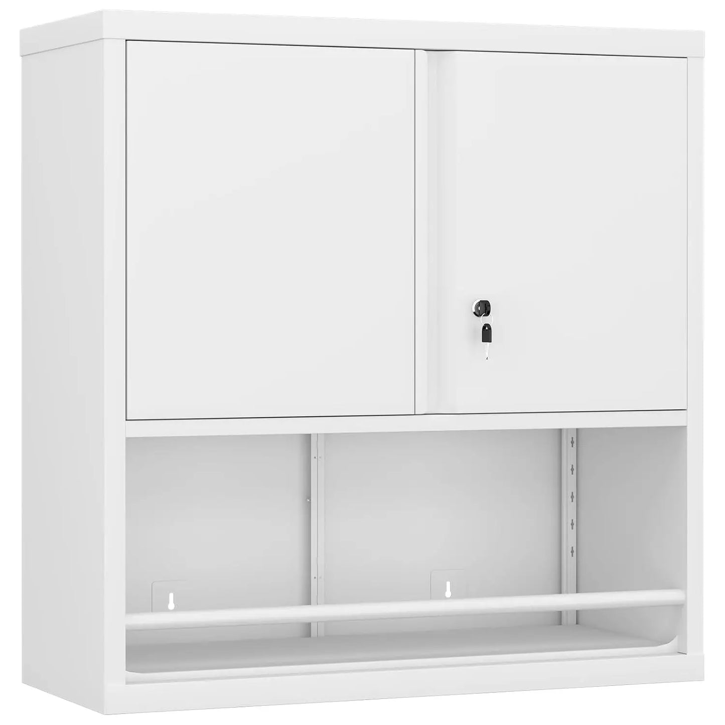 Metal Garage Wall Cabinet Locking Wall-Mounted Storage