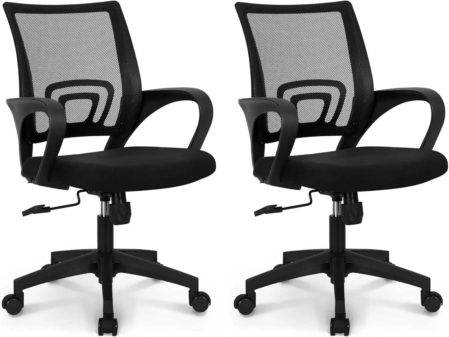 Mesh Gaming Office Chair Mid Back Lumbar Support