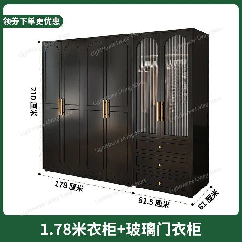Multilayer Open Closets Wardrobe