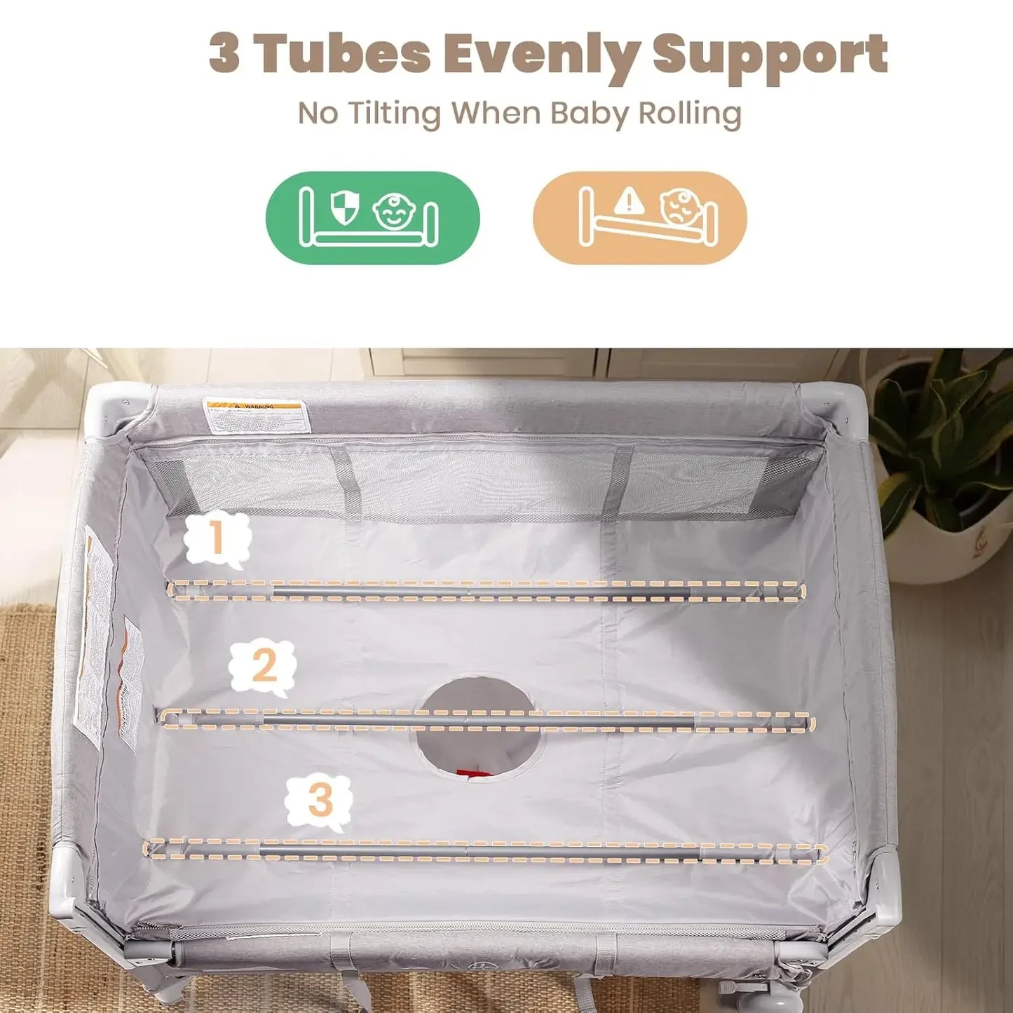 Baby Bassinet Bedside Sleeper