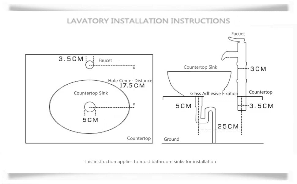 Ceramic Vessel Counter Top Flower Bird Pattern Bowl Sinks for Bathrooms