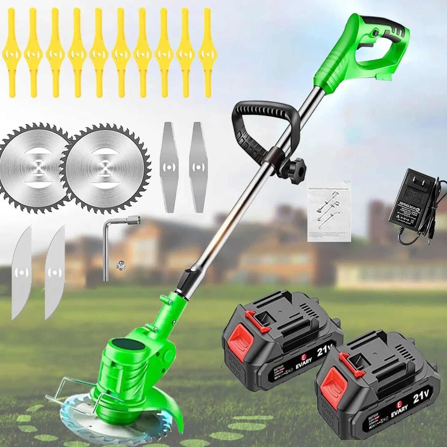 Trimmer Batteny Powered For Yard Lawn And Garden