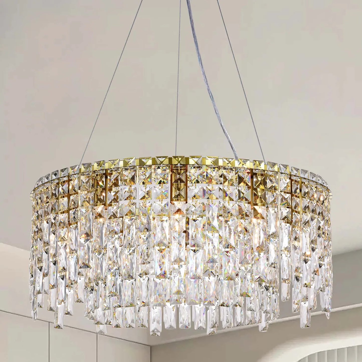 Modern Ceiling Crystal Chandelier