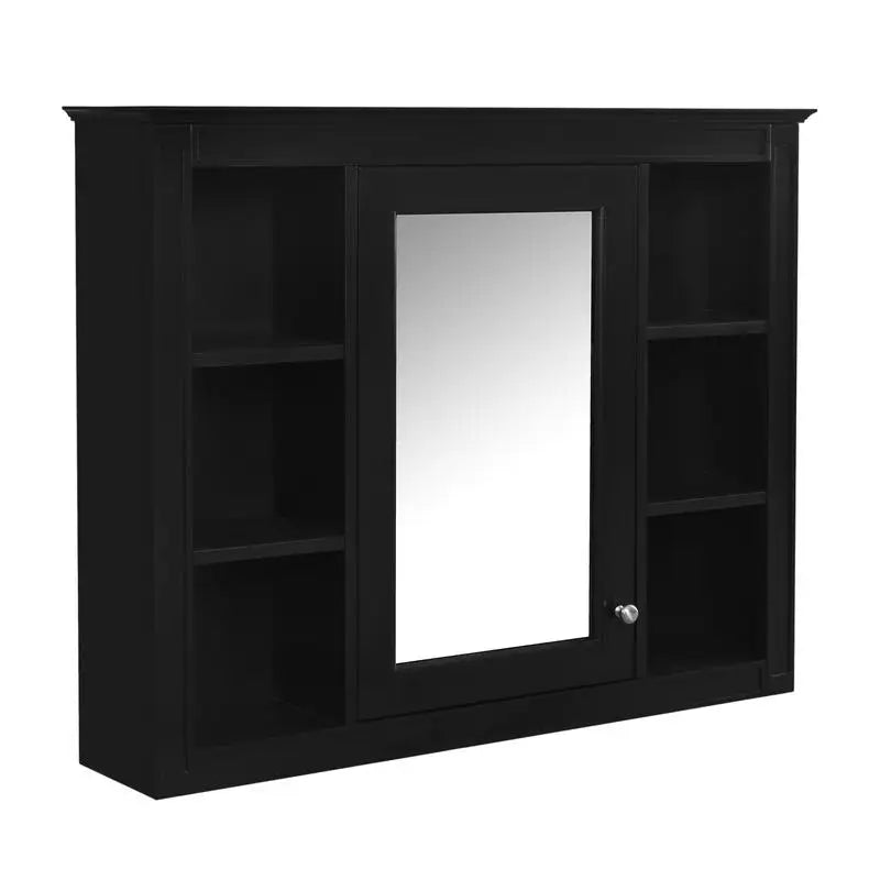 Modern Vanity Sink Storage Cabinet w/ Mirror Top