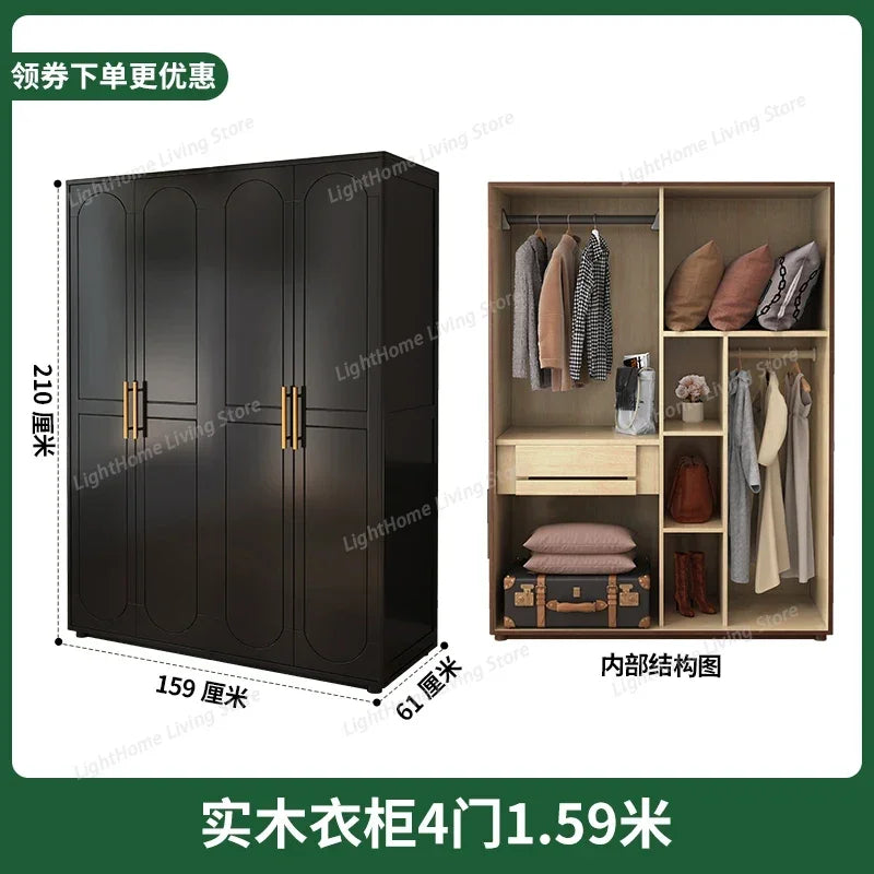 Multilayer Open Closets Wardrobe