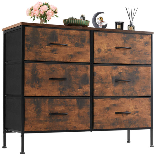 Bedroom Fabric Drawers Nightstand