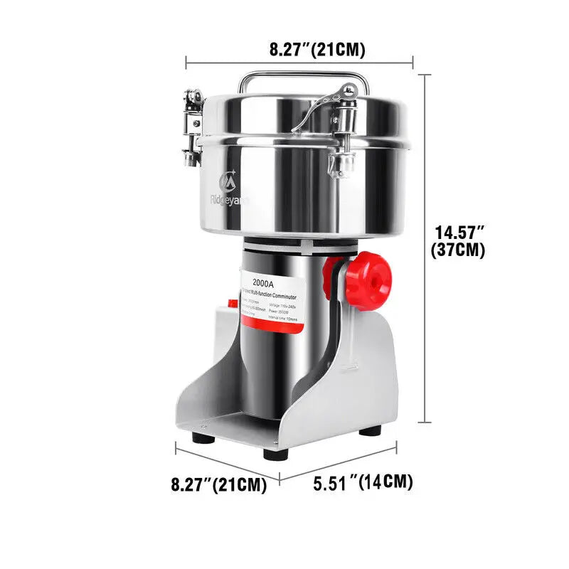 Stainless Steel Electric Grain Mill Grinder