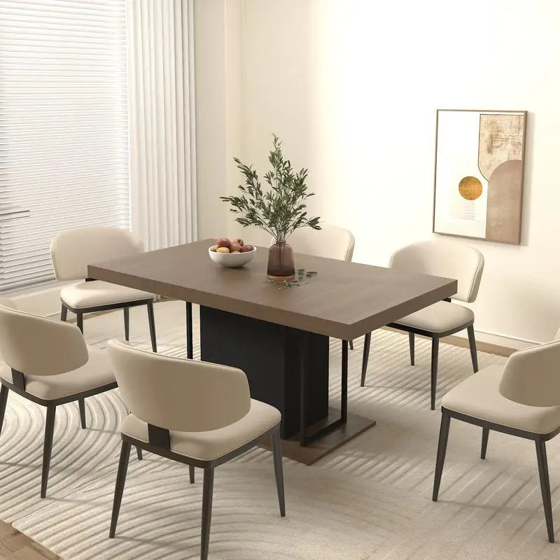 Extendable Rectangular Dining Table