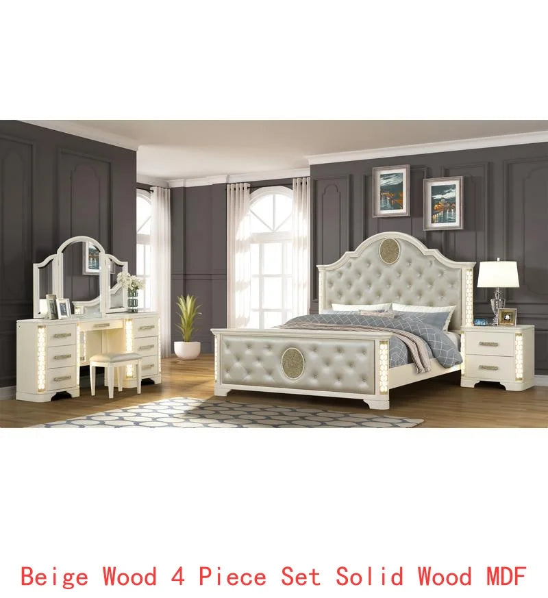 Unique LED Bedroom Set