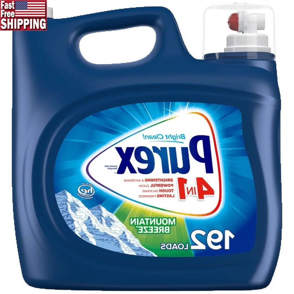 Heavy Duty All Purpose Liquid Laundry Detergent Mountain Breeze