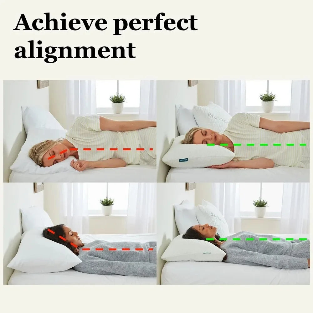 Adjustable Pillow - Neck Support Comfortable Sleep