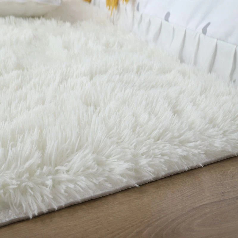 Bedroom Carpet Soft Mat Fluffy Rugs