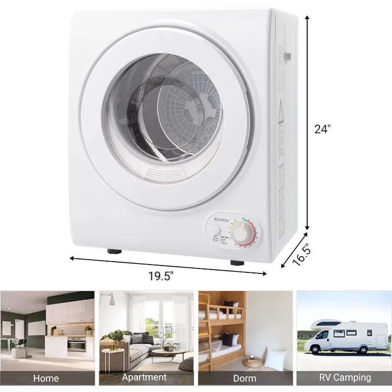 High End Laundry Front Load Tumble Dryer Machine with Stainless Steel Tub