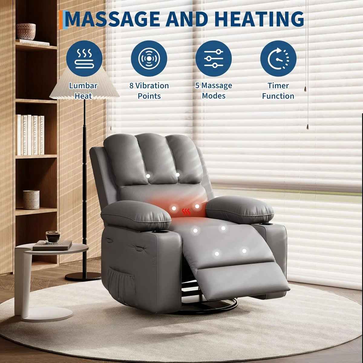 Swivel Rocker Recliner Chair
