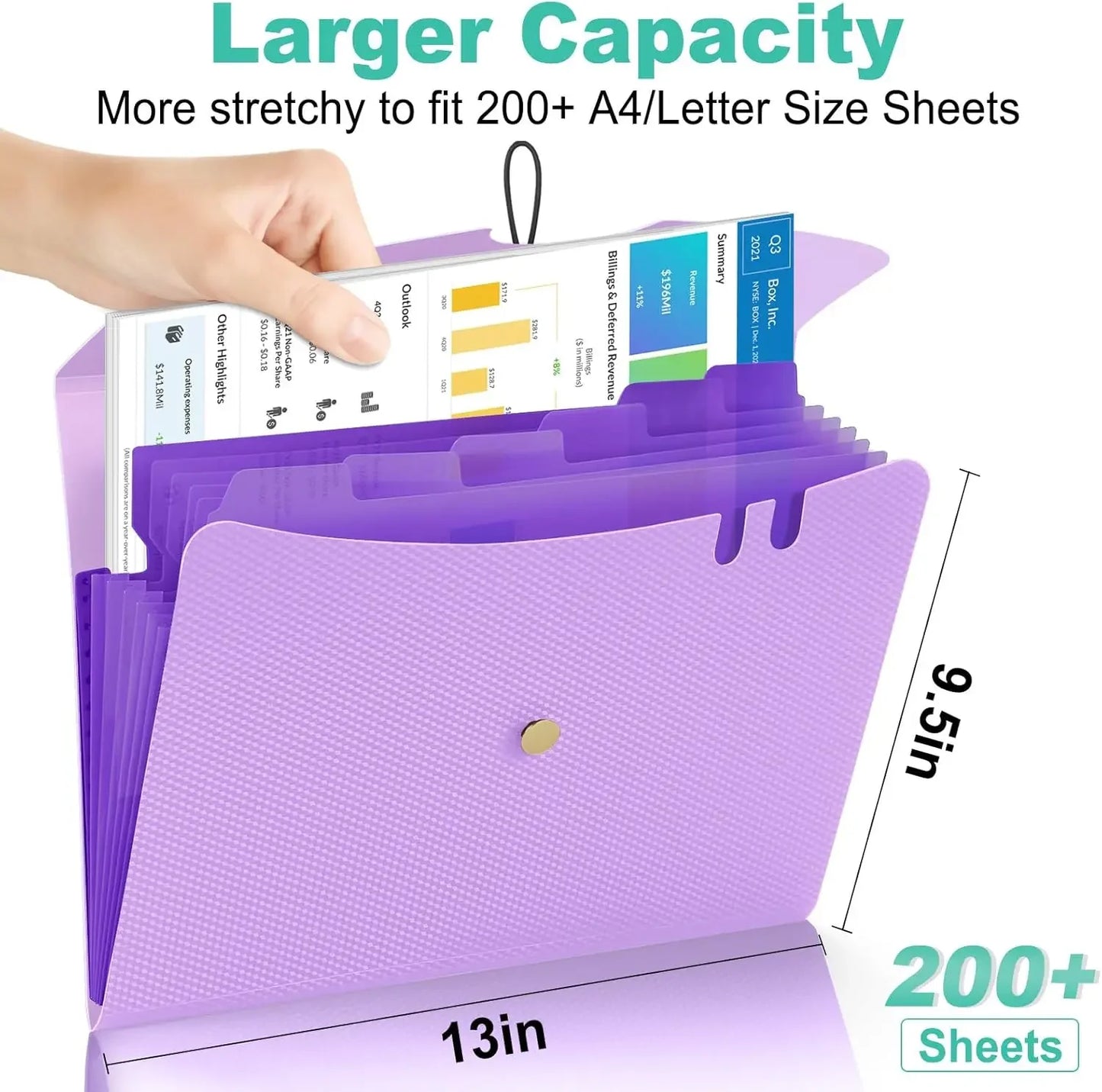 Letter Size Organ Organizer